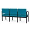 Lesro Lenox 3 Seat Tandem Seating W/ No Center Arms, 64.5 in W 24.5 in L 32 in H LS3101 - alternate 2